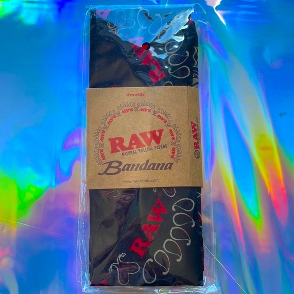RAW Natural Rolling Papers | Bandana | NWT